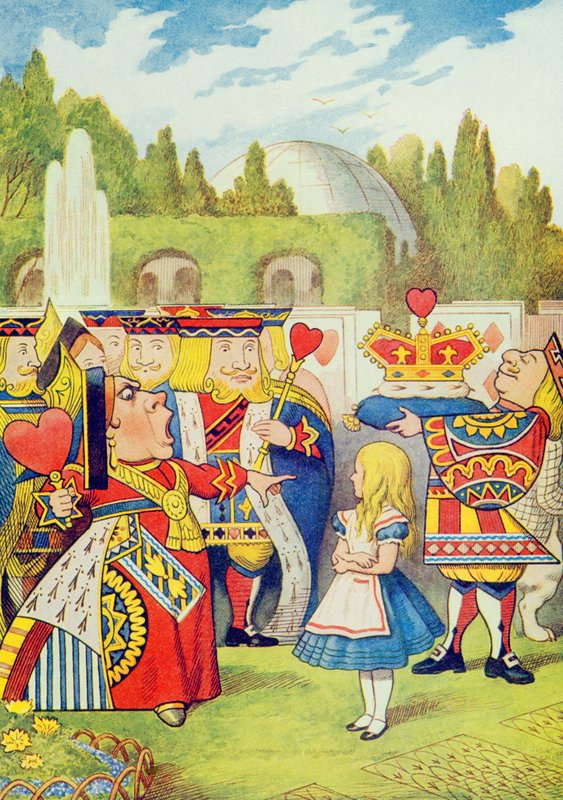 John Tenniel - The Queen has
